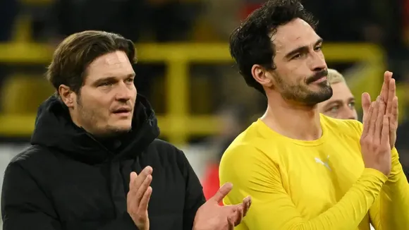 Mats Hummels with Edin Terzic