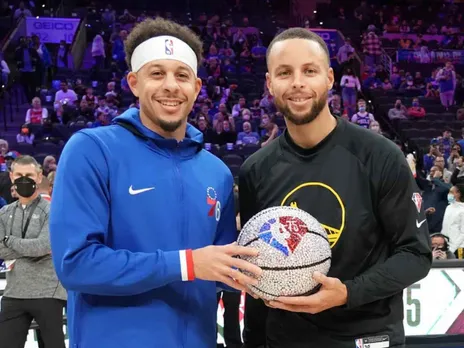 Stephen Curry and Seth Curry
