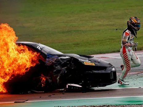 Fire Accident GT Instagram