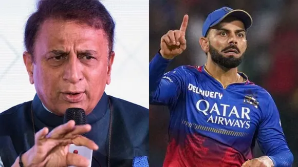 Virat Kohli and Sunil Gavaskar (File Photo: Internet) 