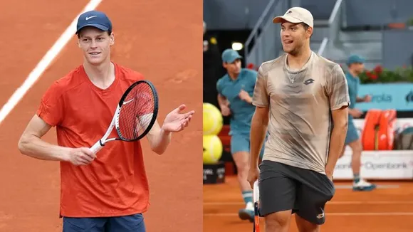 Jannik Sinner vs Pavel Kotov (Source - Twitter)