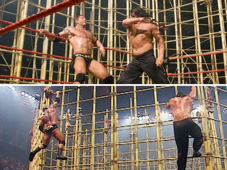 WATCH: Throwback to The Great Khali's Punjabi prison match with Batista