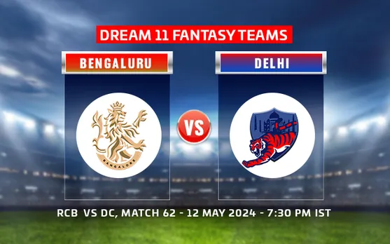 RCB vs DC Dream11 