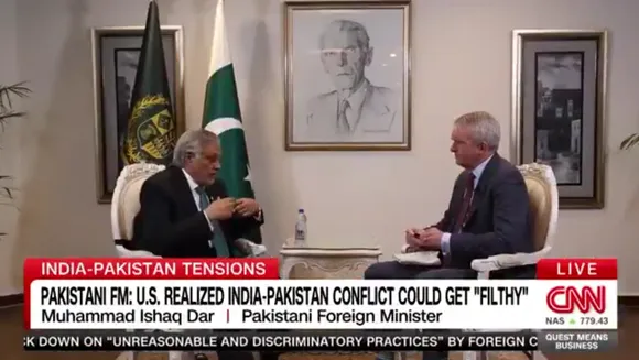 Pakistani minister claims on CNN India pleaded for truce