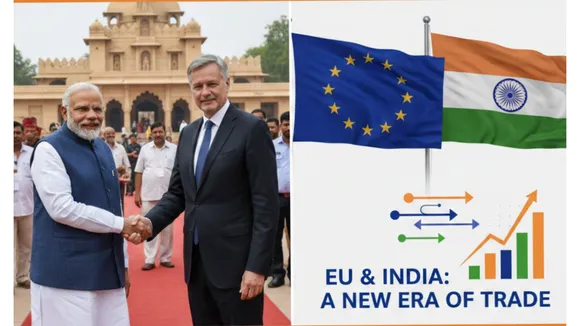 Prime Minister Narendra Modi meets German Chancellor Friedrich Merz during his India visit as India and the European Union push forward trade talks