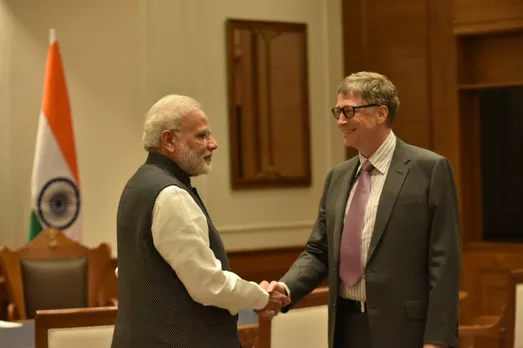 PM Modi, Bill Gate meet