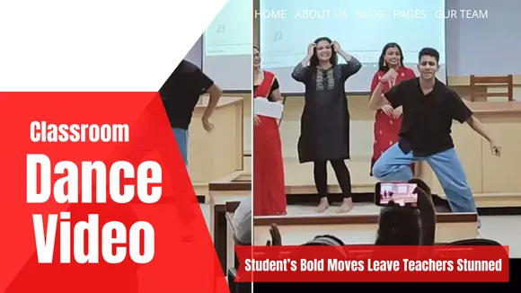 Student Dances in Front of Teacher in Class, Video Goes Viral (1)
