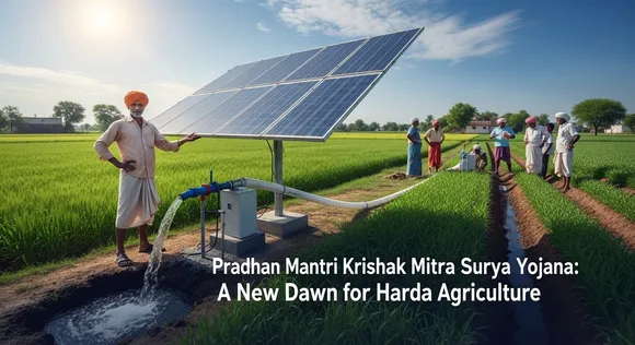 361 Farmers in Harda to Get Solar Pumps Under Pradhan Mantri Krishak Mitra Surya Yojana Big Boost for Irrigation