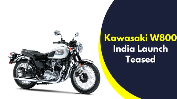 Kawasaki W800 India Launch Teased