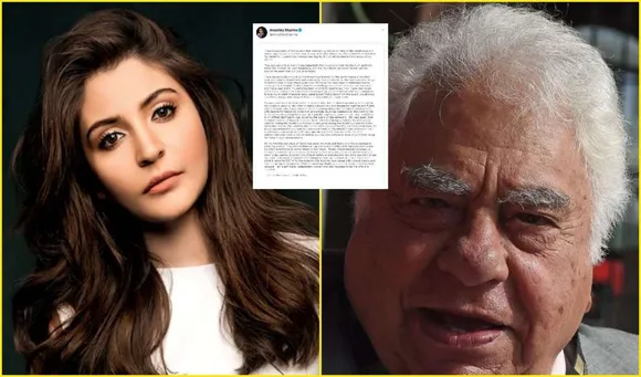 Anushka Sharma Retorts Back With A Cheeky Response On Farokh Engineer's Allegations On Being Given Preferential Treatment By Indian Cricket!