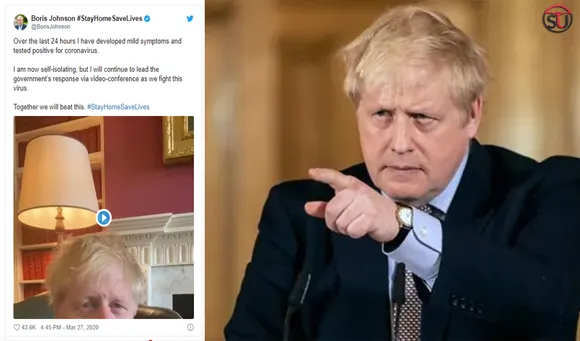British PM Boris Johnson In Self Isolation After Being Tested Positive For Coronavirus