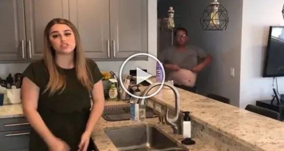 Thursday Fun Dose: Tv Reporter Working From Home Interrupted By Shirtless Dad