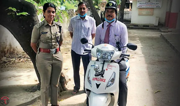 See How This Two-Wheeler Ambulance Is Helping Nation Win Against Covid-19