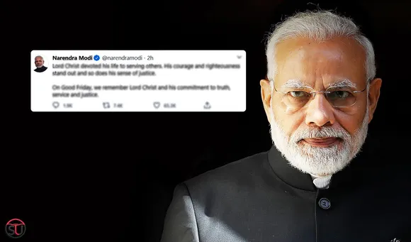 Here Is PM Modi's Tweet On Good Friday!