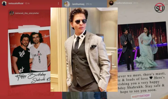 Bollywood Wishes SRK Happy Birthday. Thank Him For 'Movies And Memories'