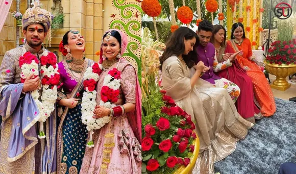 Kangana Ranaut Looks Gorgeous In Her Brother's Wedding Pictures. Take A Look