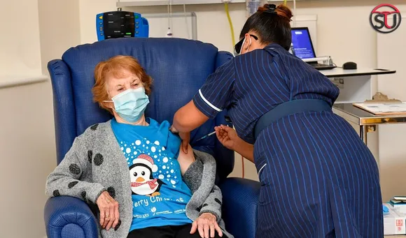 Meet The First Person Who Got The Covid-19 Vaccine Shot As Mass Vaccination Begins In UK