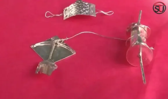 Telangana's Man Offers Gold Kite To Lord Venkateshwara