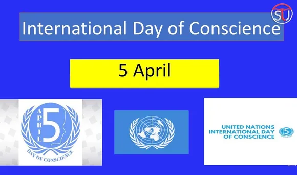 Follow Your Conscience – International Conscience Day on 5th April