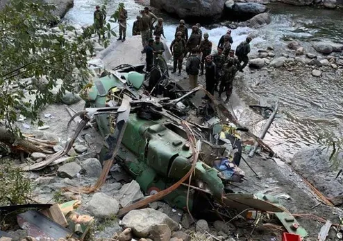 helicopter crash bipin rawat