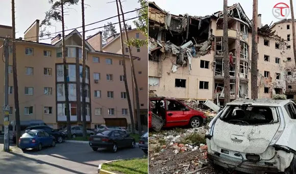 These Before And After War Pictures From Ukraine Will Give You Goosebumps