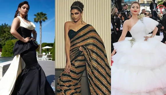 Best Outfits Worn by Bollywood Celebs at Cannes Red Carpet