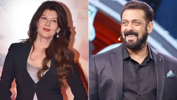 Salman Khan Kisses Ex Girlfriend Sangeeta Bijlani Infront of Everyone, Said 