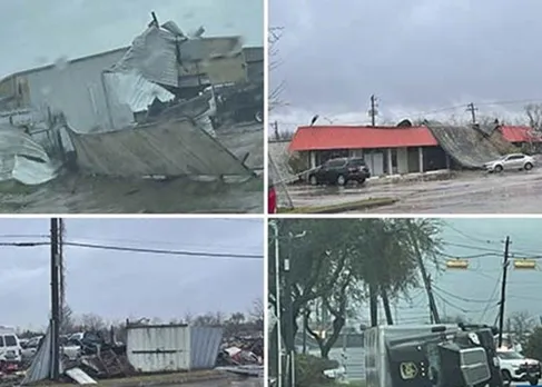 Tornadoes Hit the Near Houston: Warning Issued