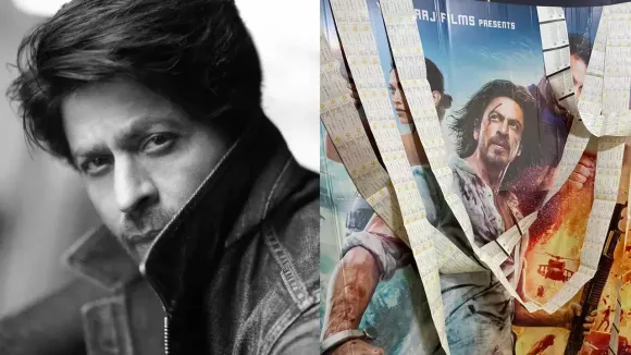 Shah Rukh Khan's Witty Reply To A Pathaan Poster Covered With Tickets Is A Must-See