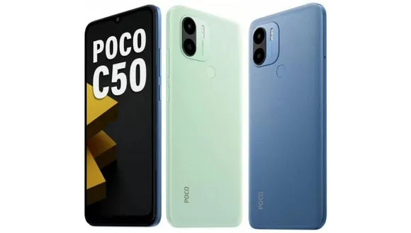 POCO C50 Launches Today with Android 12 Go Edition!!