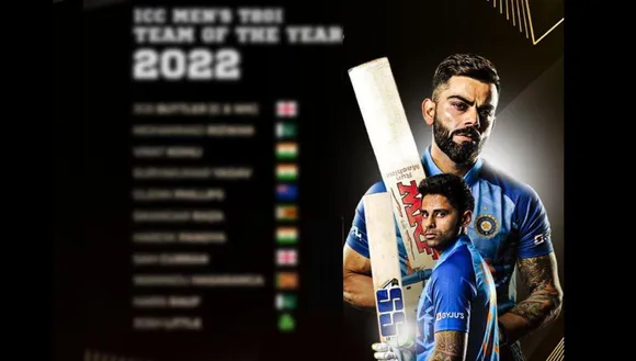 ICC Men's T20I Team of the Year Revealed!! These Indian Players Made it to the List!!