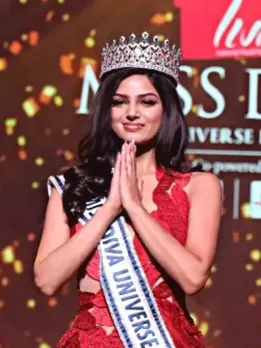 Miss Universe 2021 Harnaaz Sandhu pays tribute to Sushmita Sen and Lara Dutta