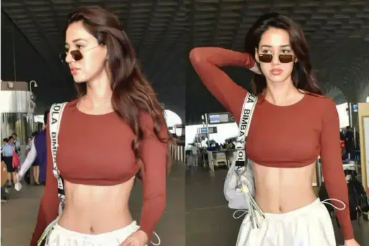 Disha Patani's daring fashion choices on display at airport