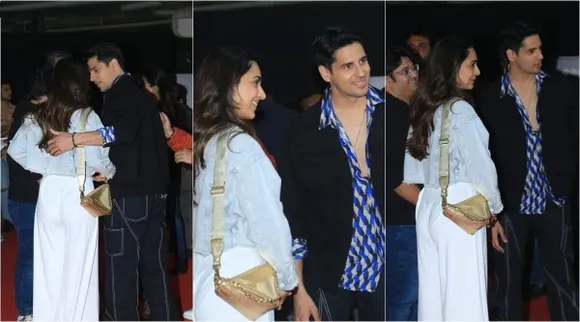 Kiara Advani blushes as paparazzi ask for pic with Sidharth Malhotra, Watch Video