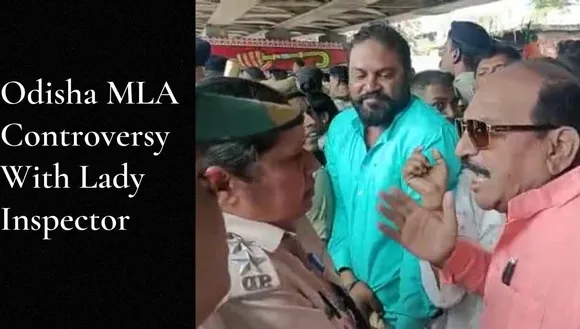 OMG!! Odisha MLA Did This to A Lady Constable During a Rally!! Video Goes Viral...