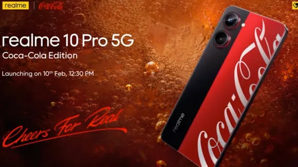 Realme and Coca-Cola Unveiling Brand New 10 Pro 5G Smartphone