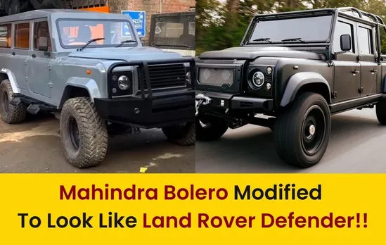 Mahindra Bolero is the new Land Rover Defender