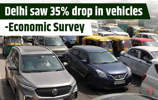 Delhi Witnessed 35% Drop In Vehicles; Know Why
