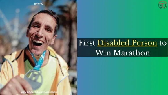 How Alex Roca Finished 42km Marathon Despite Being 76% Disabled!! See His Exciting Story...