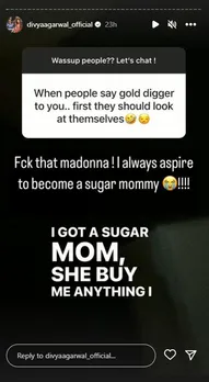 Divya Agarwal Insta story