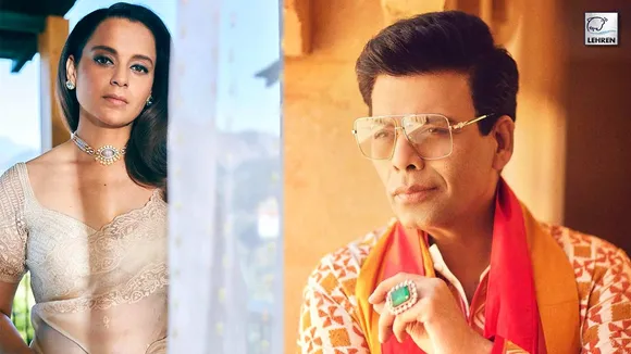 Karan Johar Mocks Kangana Ranaut's 'Press Conference' At The Airport, Refuses To Talk About 'Nepo' Kids