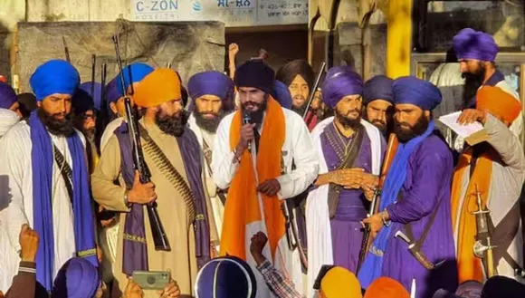 Lawyer Alongside Two Others Arrested for Aiding Khalistan Supporter Amritpal Singh