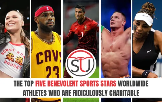The Top Five Benevolent Sports Stars Worldwide Athletes Who Are Ridiculously Charitable