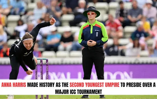 Introducing Anna Harris: The Young Umpire Shattering Records at the ICC Women's T20 World Cup!