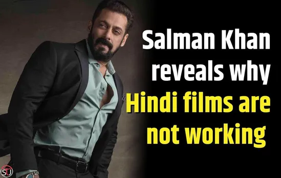 Salman Khan Reveals Why Hindi Films Don't Work,Says 