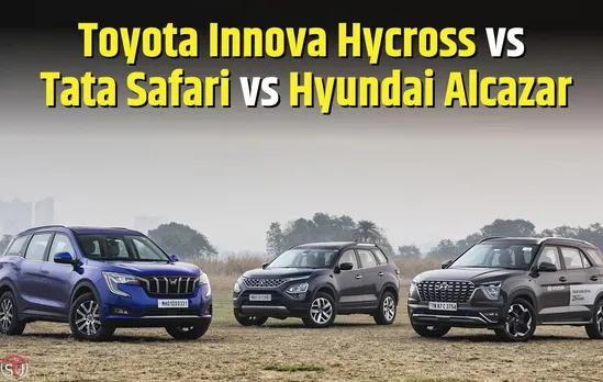 Tata Safari Vs. Hyundai Alcazar Vs. Toyota Innova Crysta; A Deep Comparison