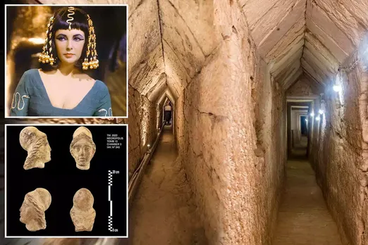 Archaeologists Unearth an Old Tunnel in Egypt Taposiris Magna: Cleopatra’s Tomb May Be Found There