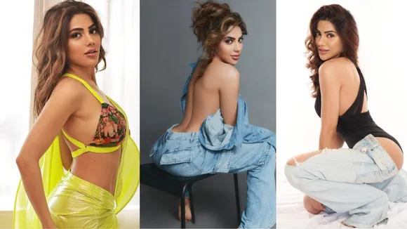 Nikki Tamboli Hot Photos: Nikki Tamboli sizzles in sizzling photoshoot, Apsara in HOT clothes