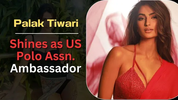 Palak Tiwari Takes the Fashion World by Storm as Brand Ambassador for US Polo Assn.