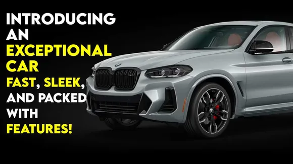 BMW X4 M40i: Introducing an Exceptional Car: Fast, Sleek, and Packed with Features!
